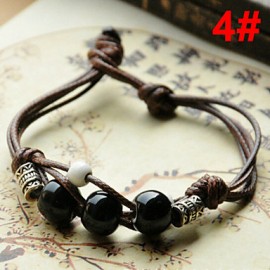 High Quality Creative Ceramic Fashion Series Manual Artistic Joker Paragraphs Retro Female Bracelet