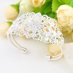 Bangles 1pc Oval Silver Silver Plated Jewelry Gifts