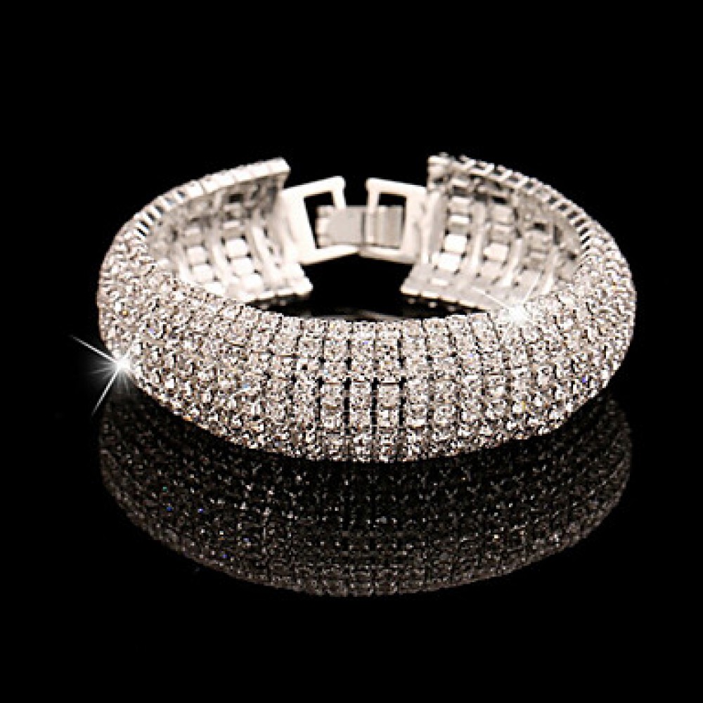 Fashion Casual High Quality Rhinestone Bracelet Christmas Gifts