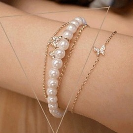 Women‘s New Fashion Vintage / Cute / PartyCasual Gold Plated Simple Bangle Bracelet Christmas Gifts