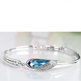 Women‘s 925 Silver High Quality Handwork Elegant Bracelet Christmas Gifts
