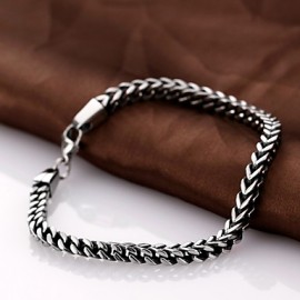 Personality Retro Men's Stainless Steel Bracelet