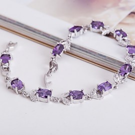 Top Quality AAA Zircon Bracelet Fine Jewelry ,Elegant Diamond Birthstone