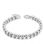 Women‘s 925 Silver High Quality Handwork Elegant Bracelet Christmas Gifts