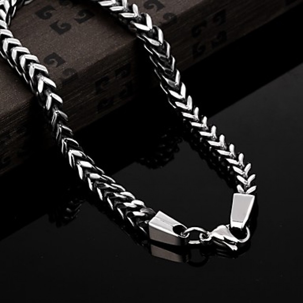 Personality Retro Men's Stainless Steel Bracelet