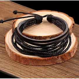 Vintage / Casual Leather Leather Bracelet