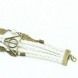 The New Fashion Women WovenVintage / Cute / Party / Casual Alloy / Fabric / Leather Braided/Cord Bracelet