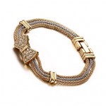 Bowknot Diamond-encrusted Bracelet 18 K Lady Bracelet Floors