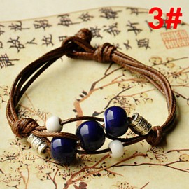 High Quality Creative Ceramic Fashion Series Manual Artistic Joker Paragraphs Retro Female Bracelet